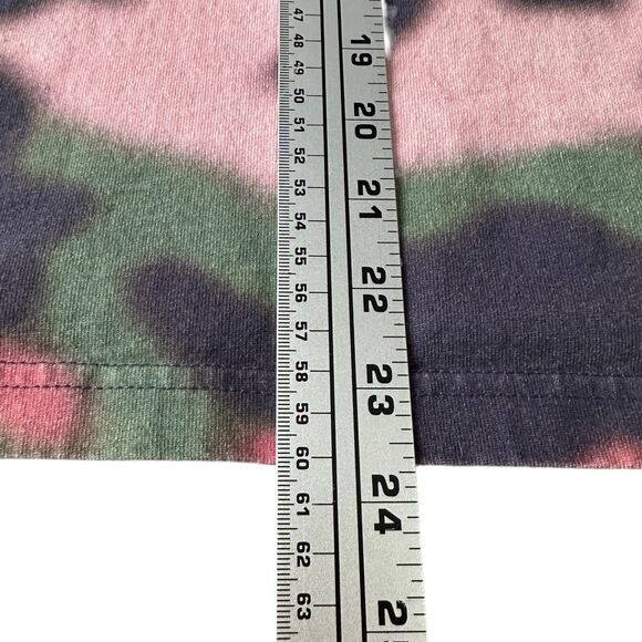 ME Melody Ehsani T-Shirt Women’s Large Camo Tie Dye Short Sleeve Boxy Fit Cotton - Picture 10 of 10